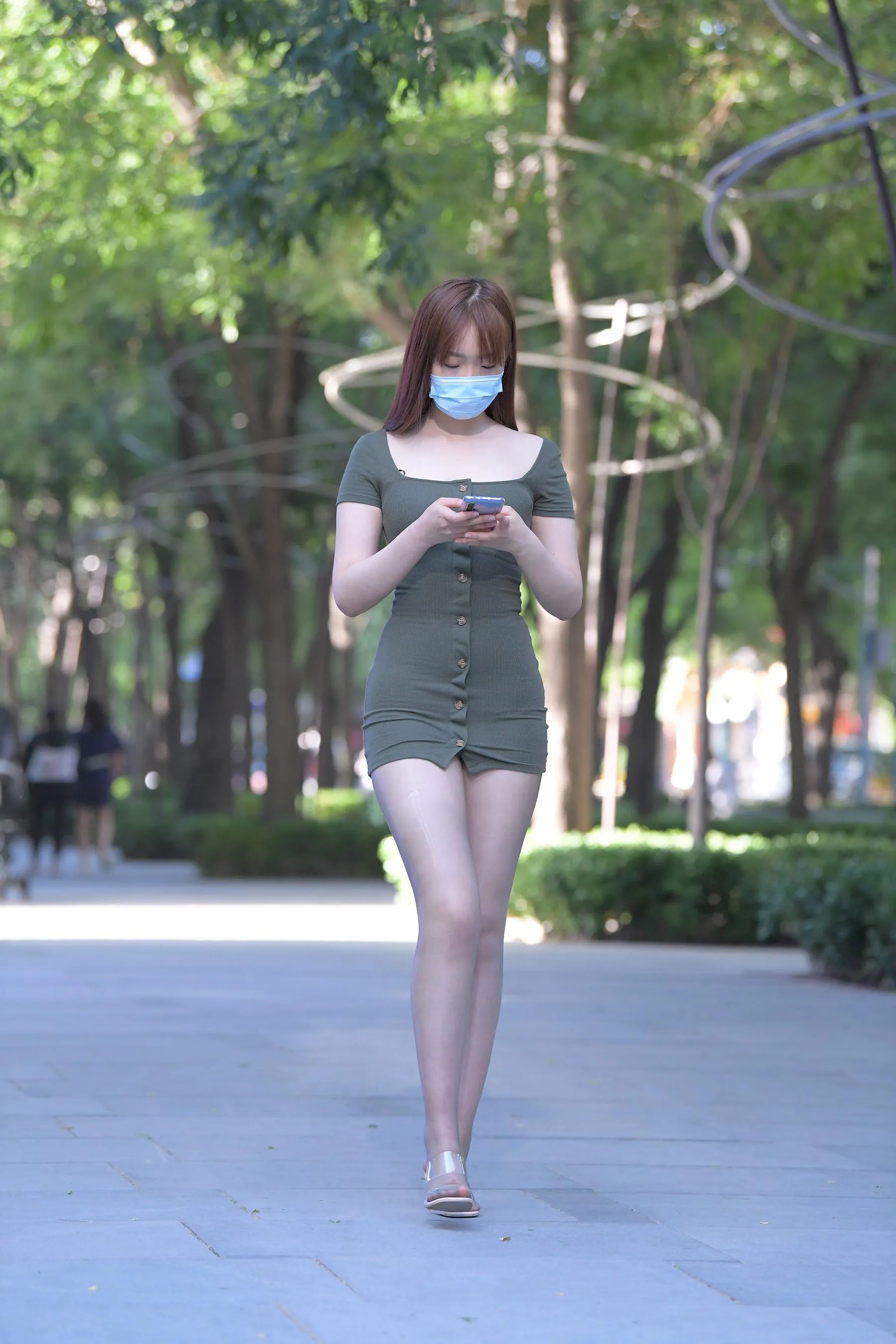 魔镜街拍 NO.183 包臀丝袜美女 [126P]插图3